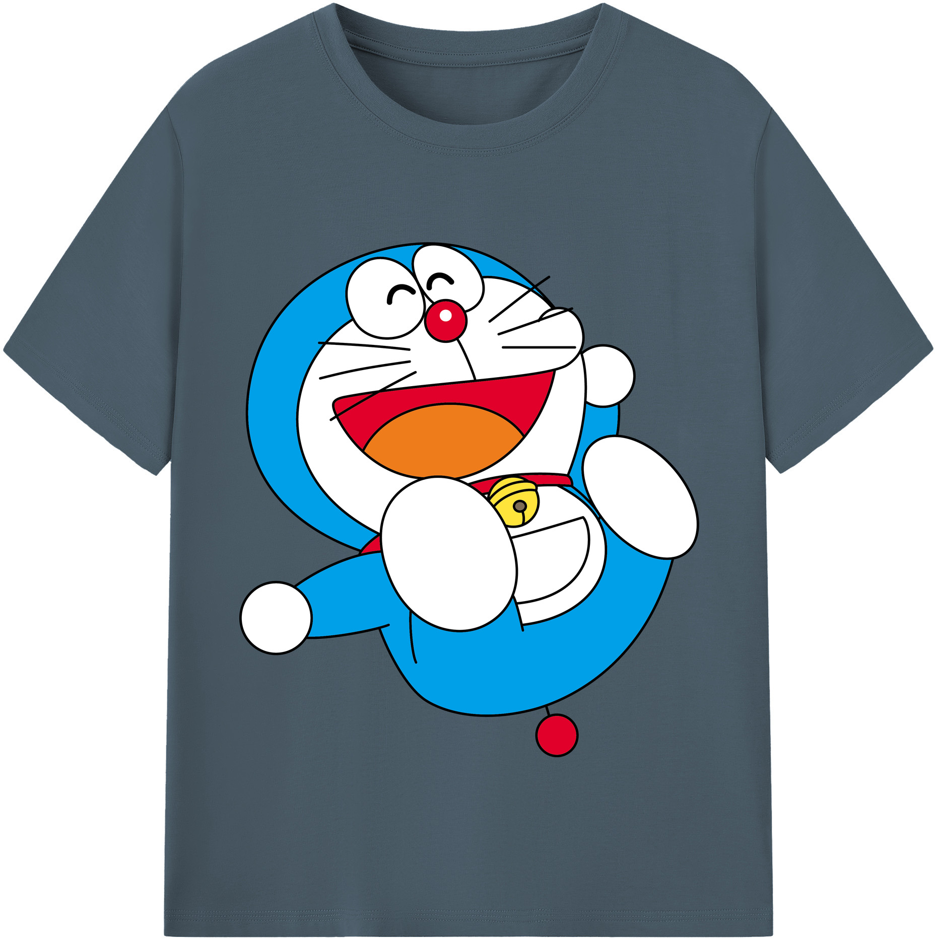 （画像用） ドラえもん Doraemon 綿100％半袖Tシャツ（フロントプリント）
